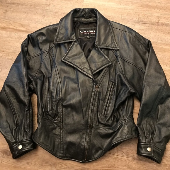 Sold Wilson’s Leather Jacket - Picture 2 of 11
